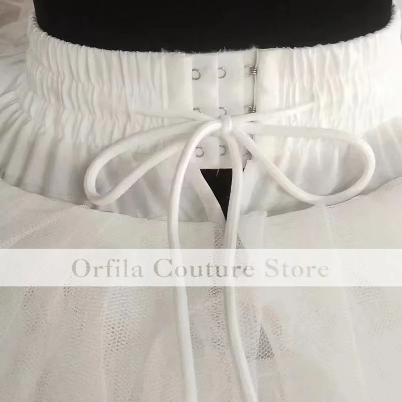 Wedding Petticoat 7 Hoops White Quinceanera Dress Petticoat Super Fluffy Crinoline Slip Underskirt For Ball Gown petticoat skirt,petticoat underskirt,wedding underskirt,wedding petticoat