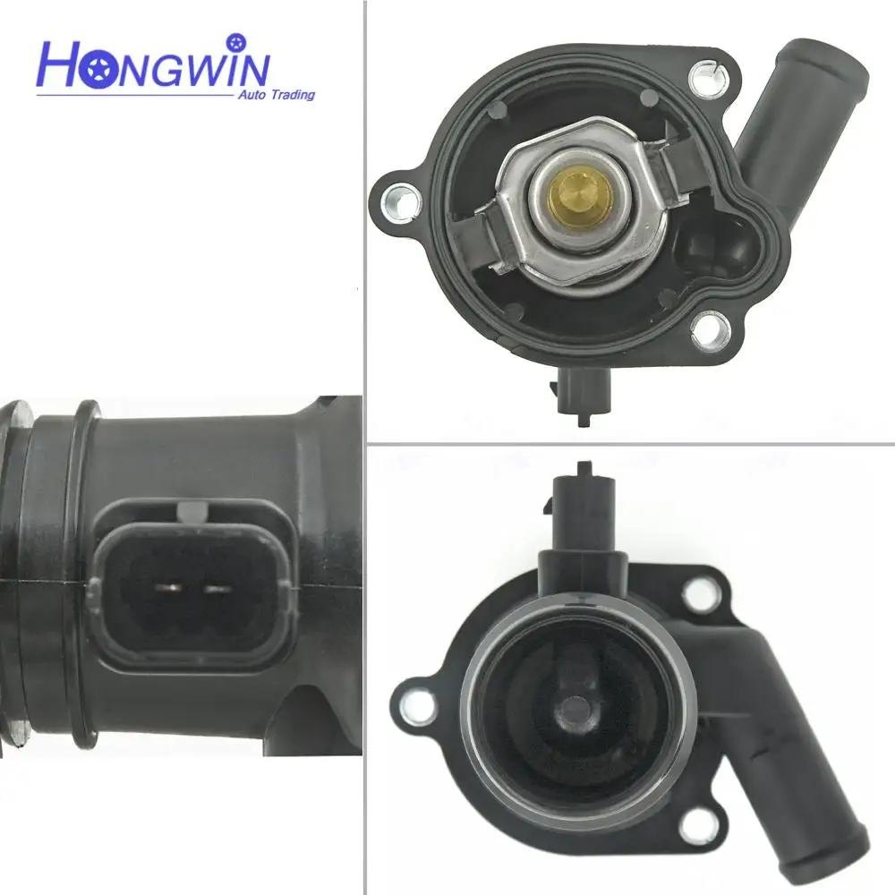 Engine Coolant Thermostat Housing Hose Connector Fits Chevy Cruze Sonic Trax Buick Encore 1.4L Opel 2011-2018 engine coolant thermostat thermostat housing cover egr water pipe connector