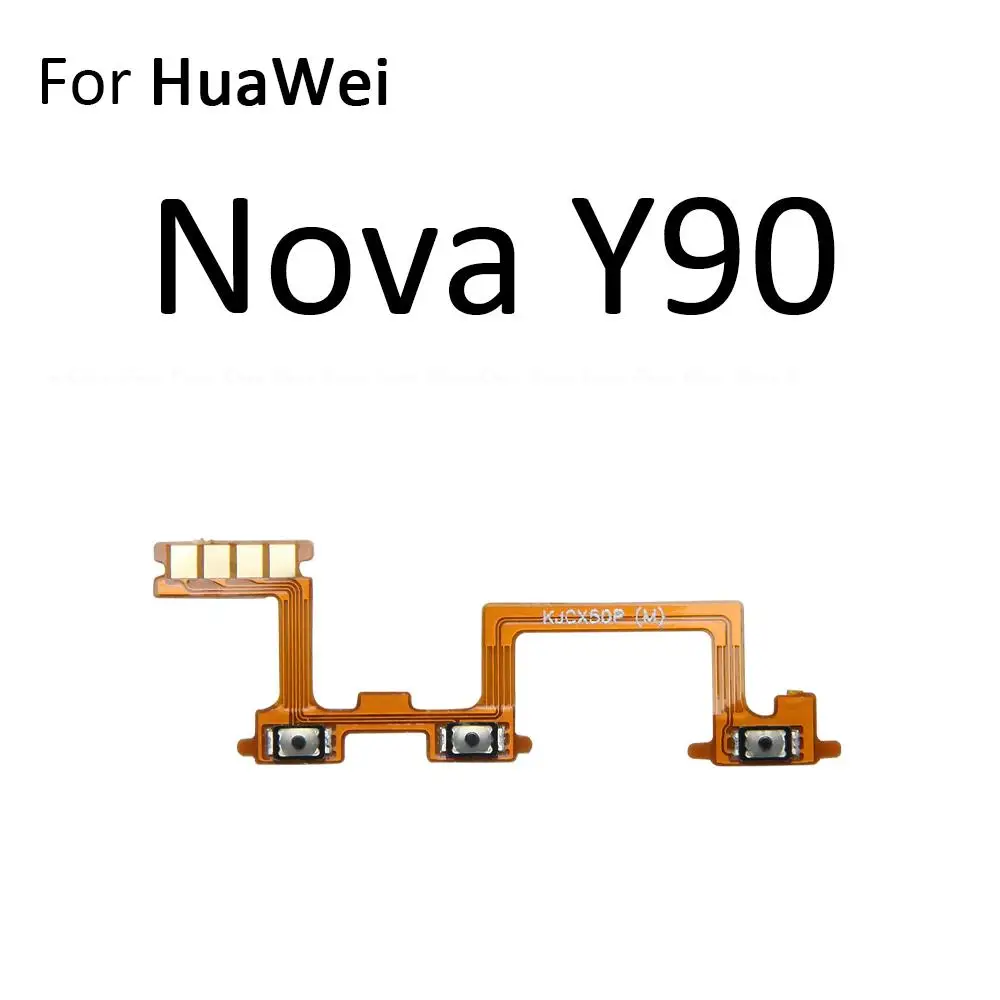Silent Volume Button Ribbon Flex Cable with Switch Power and Mute Functions