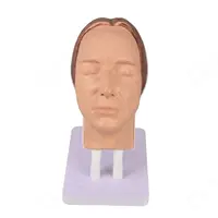 Realistic Silicone Injection Practice Face Training Model Female Makeup Mannequin for Facial Injections 1