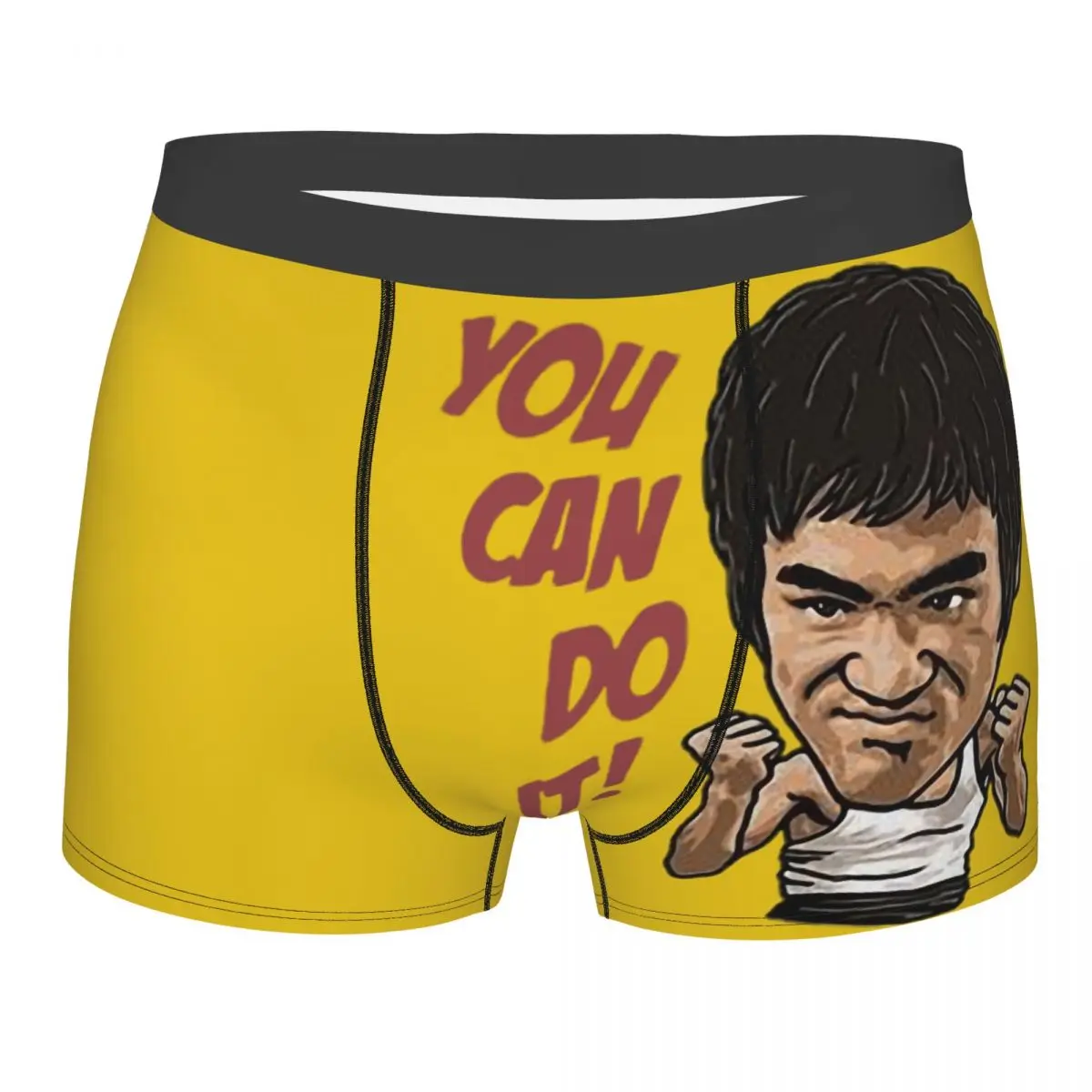 The Dragon Master Bruce Lee Kung Fu You Can DO It Man'scosy Boxer Briefs Underwear Highly Breathable Top Quality Birthday Gifts