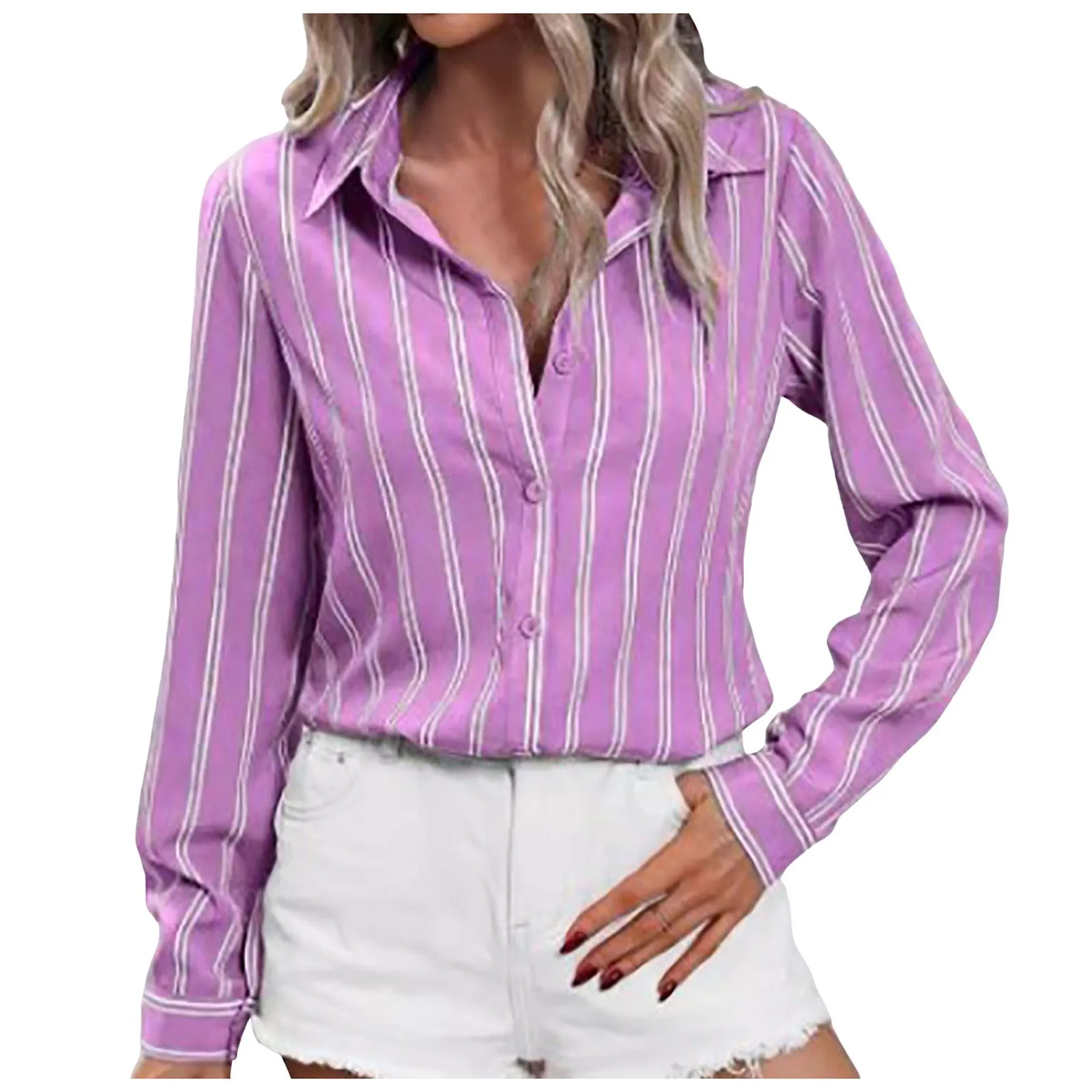 Sea5af13f06af405c8a2b32ea3247f36es Elegant Loose Fit Long Sleeve Blouse for Stylish Women at Great Prices