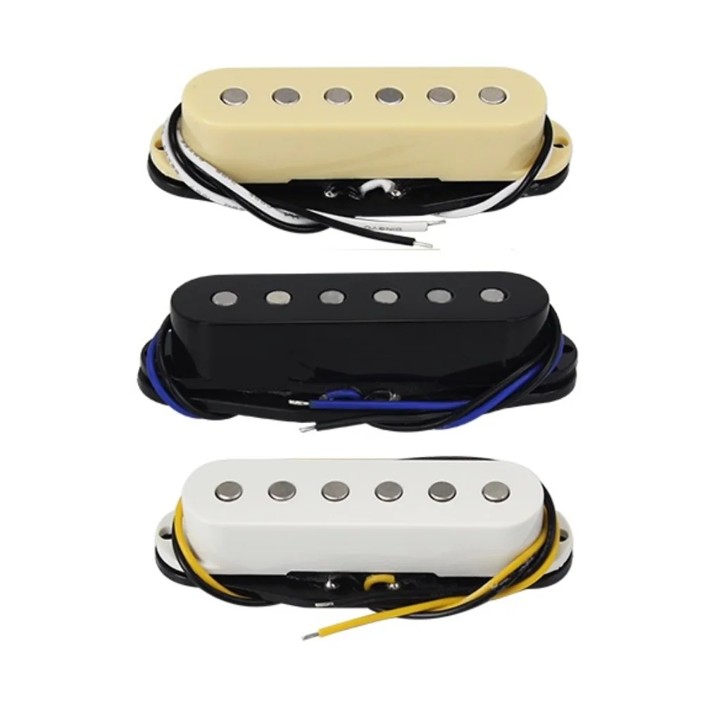 FLEOR 1 個フラットトップシングルコイルピックアップアルニコ 5