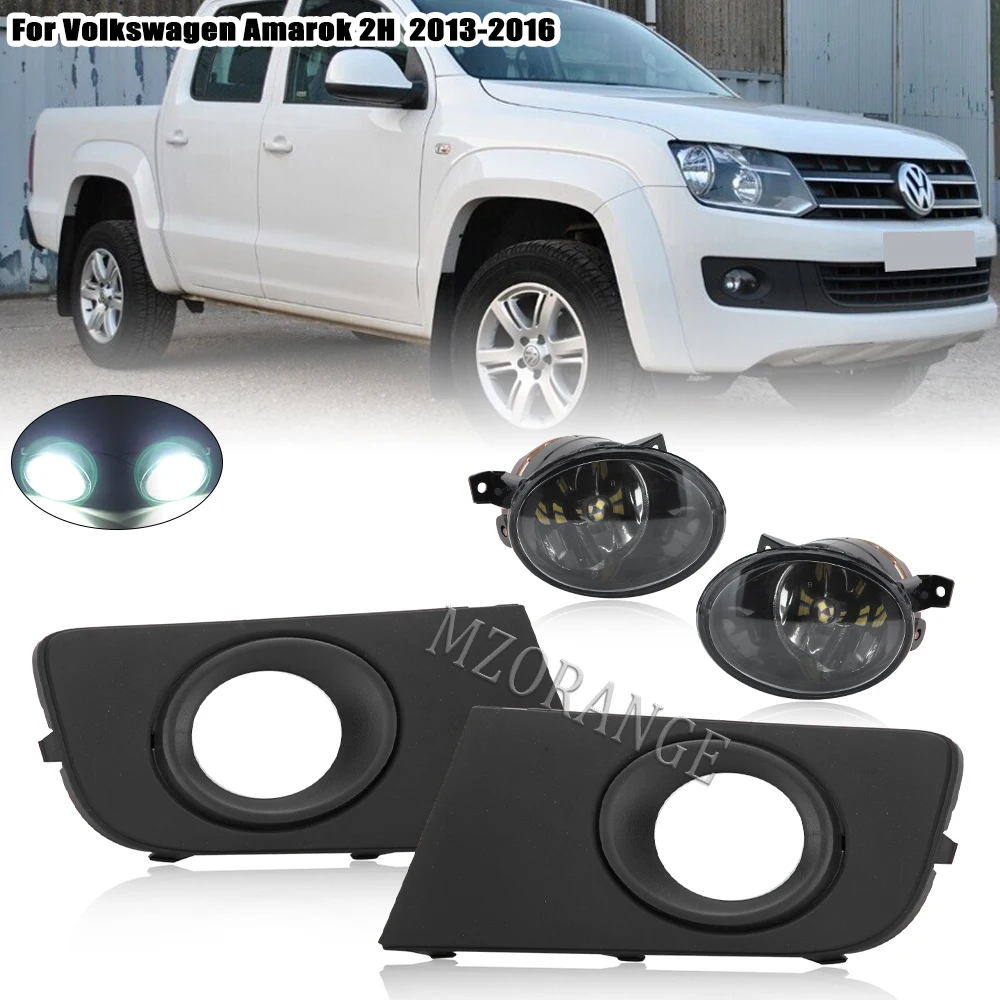 Per Volkswagen Amarok 2H 2013 2014 2015 2016 Fendinebbia + Telaio Fendinebbia