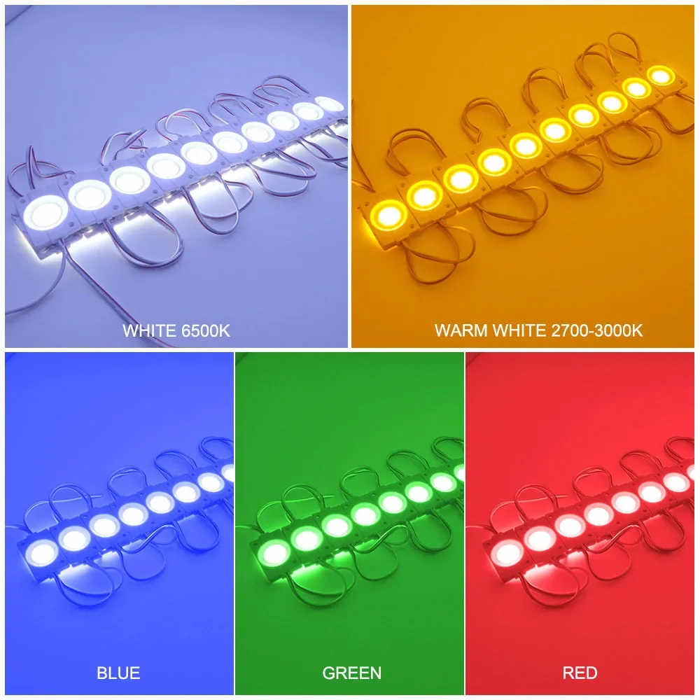 COB LED Module light 12V Outdoor Waterproof IP65 for Advertisement Design Sign Signboard Backlight Shop Banner Decoration 20pcs led light led modules led module