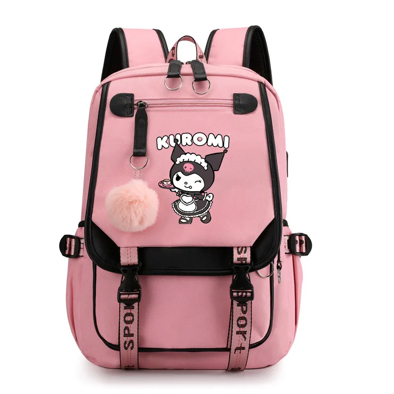 Fast Forward Sanrio Hello Kitty My Melody & Kuromi Backpack - 18 Inch School Bag For Kids - View #11