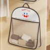 Storage Hanging Bag Breathable Multifunctional Mesh Kitchen Wardrobe Hanging Organizing Bag Socks Bra Underwear Magazine Sorting 4
