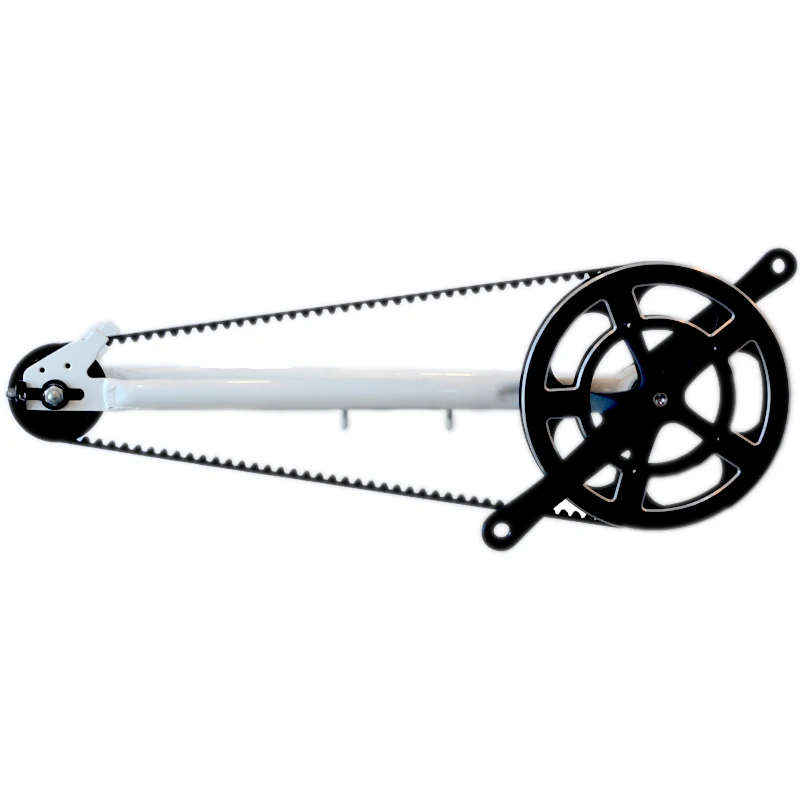 

Bike Belt Drive Fixie Kit Single Speed Internal Gear Hub Driven System Drivetrain for Belt Drive bicycles Electric bikes