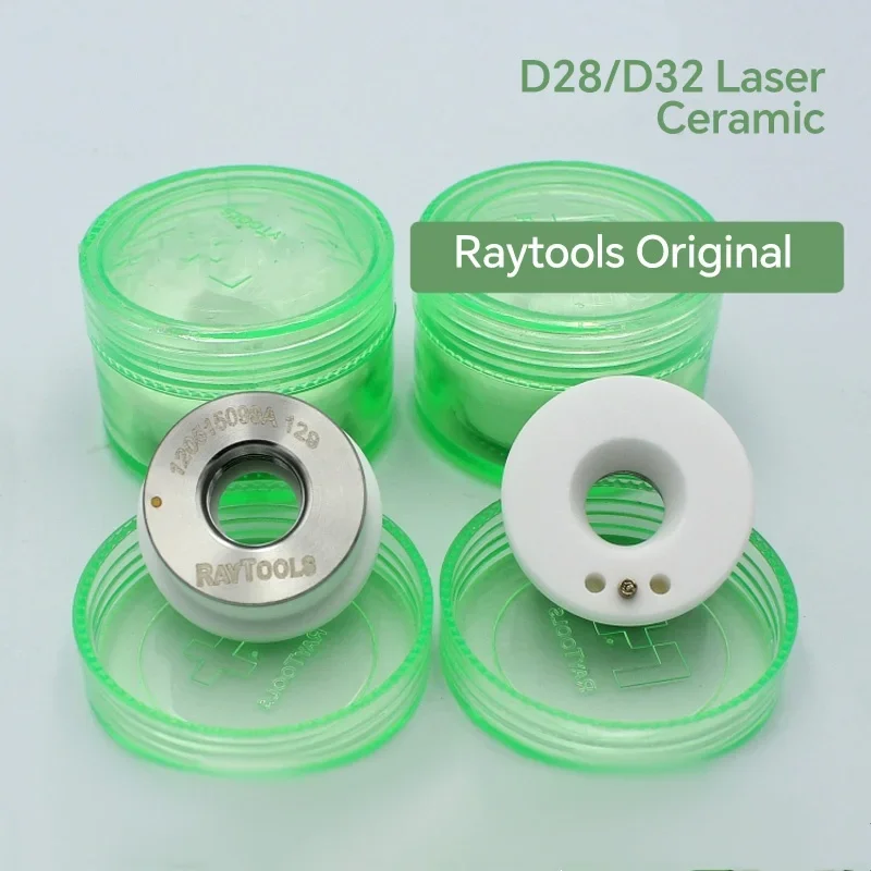 Raytools Ceramic Laser Ring Diameter 28 32mm M11 M14 Ceramic Nozzle Holder Raytools BT240 BT230 BM110 114
