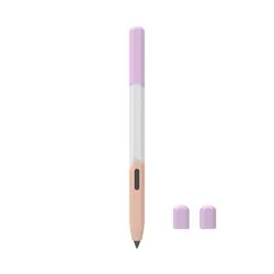 Silicone Sleeve Case with S Pen Holder and Dual Caps - Protective Skin Cover (For S7 S7plus)