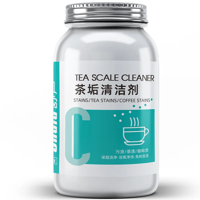 Tea scale cleaner, food grade tea cup tea set stain removal agent, tea stain cleaning agent, tea scale removal powder