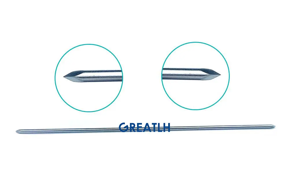 Stainless Steel K-Wire Kirschner Wire Trocar Wire Double-ended Orthopedic Instrument 10pcs/set pet