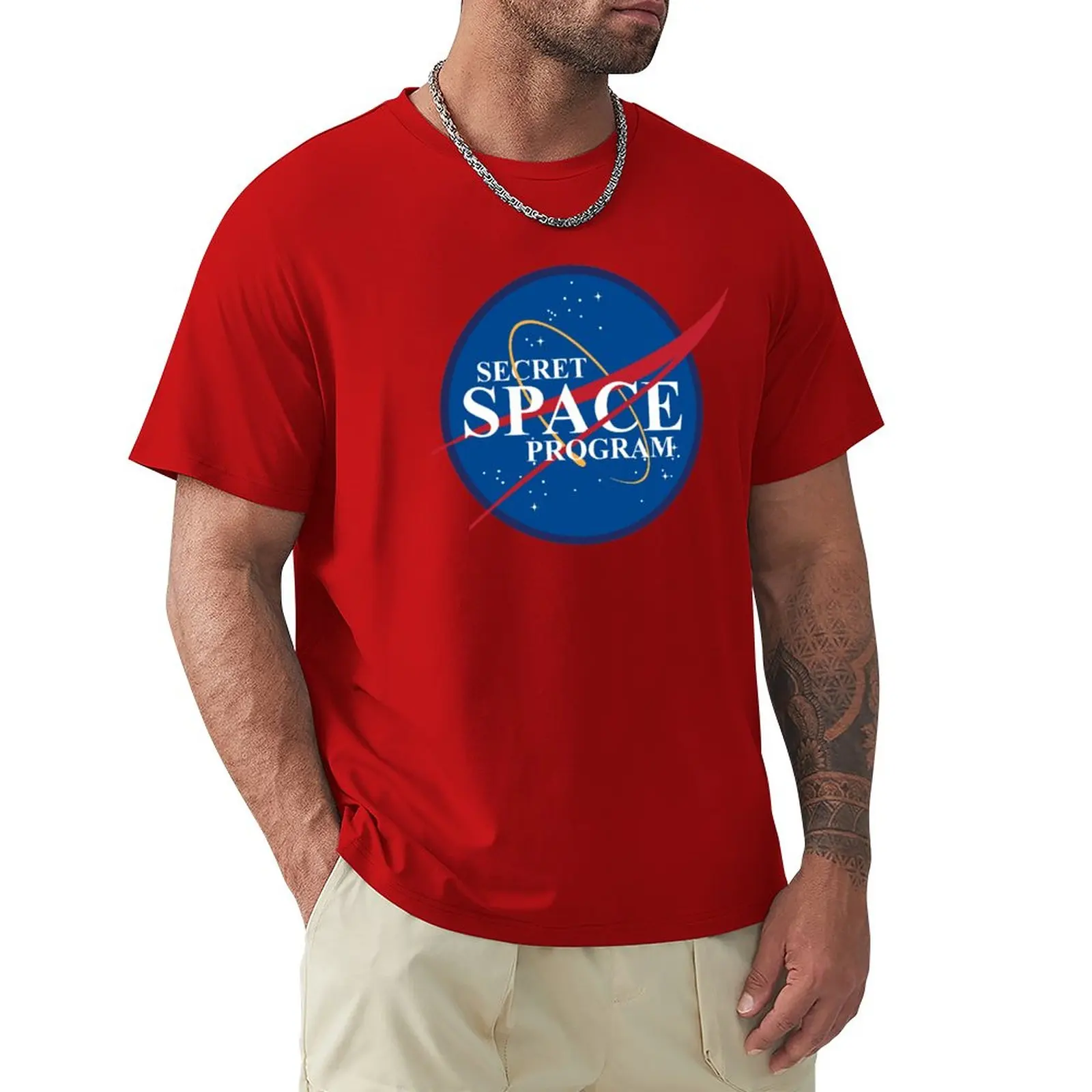 

Secret Space Program T-Shirt oversized sublime black t-shirts for men