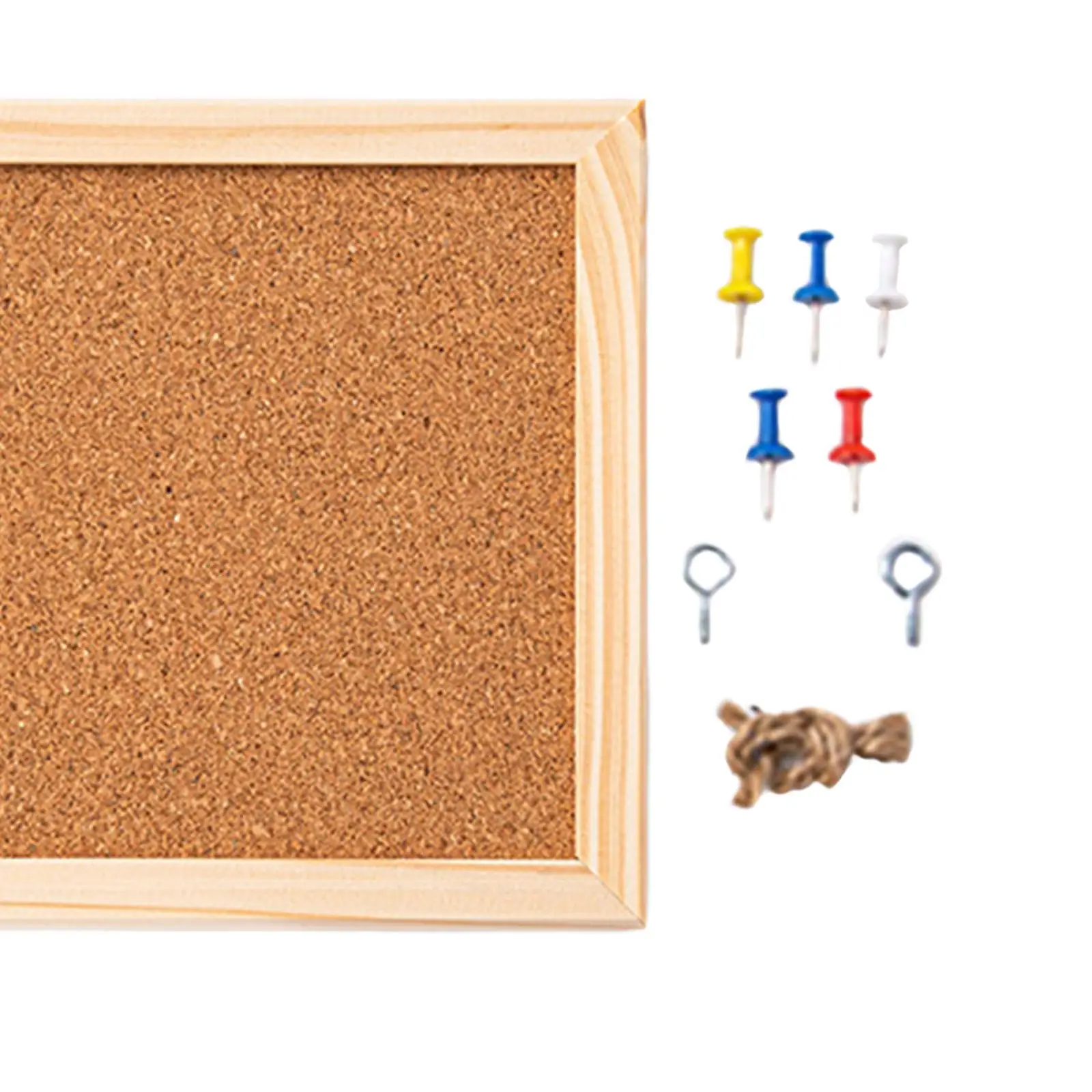 cork bulletin board cork bulletin board bulletin board wood wall decor photo display hanging home office memo notes vision corkboard