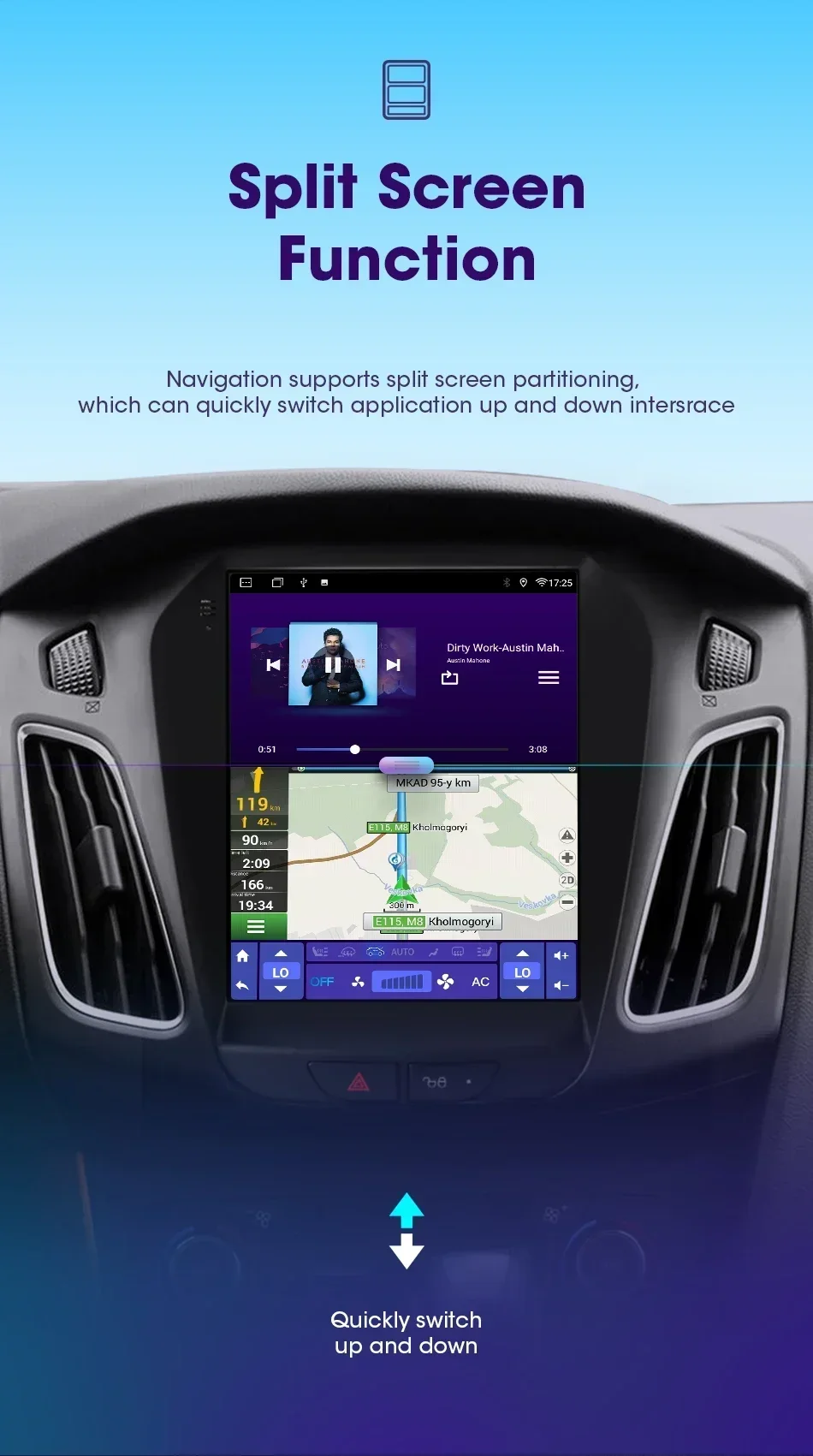 Srnubi 9,7-Zoll Vertikaler Bildschirm Neue Serie Android 14 UIS7865 Mehrwertsteuer Inklusive Französischer Versandkosten CarPlay Auto Für Ford Focus 3 2011-2019 – Detail 12