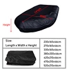 V Shape Marine Boat Cover Waterproof Dustproof AntiUV Rain Snow Inflatable Boat Dinghy Fishing Rubber Boat Universal Kayak Cover 4