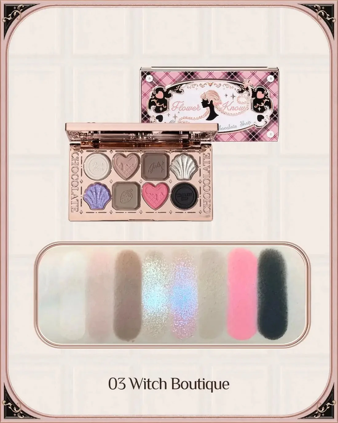 Flower Knows 8-Color Eyeshadow Palette Image 12