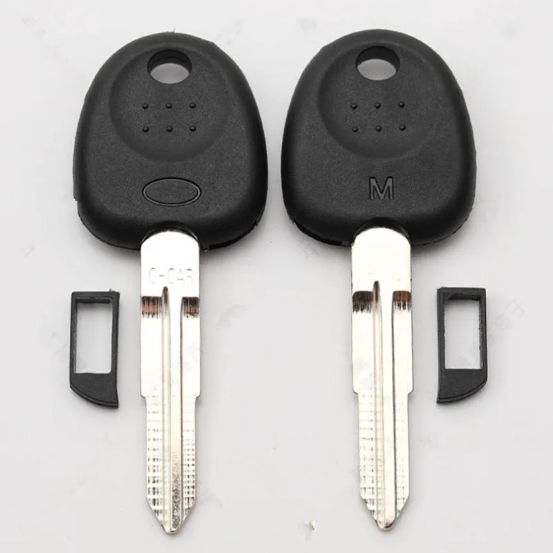 Car Key Shell Key Shell DAKATU 10PCS New Transponder Key Shell Uncut Blade for Kia For Hyundai HYN10 key blade