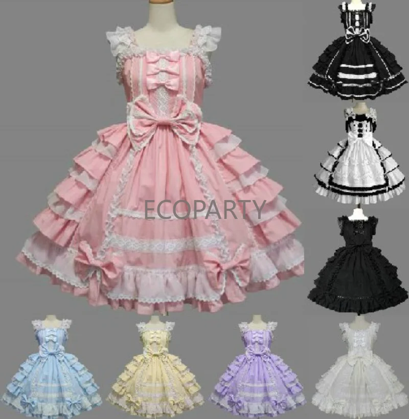 

New Court Dress Princess Dress Academy Style Navy Collar Slim Fit Lolita Dress Role Play Costume Halloween Party Cosplay Costume