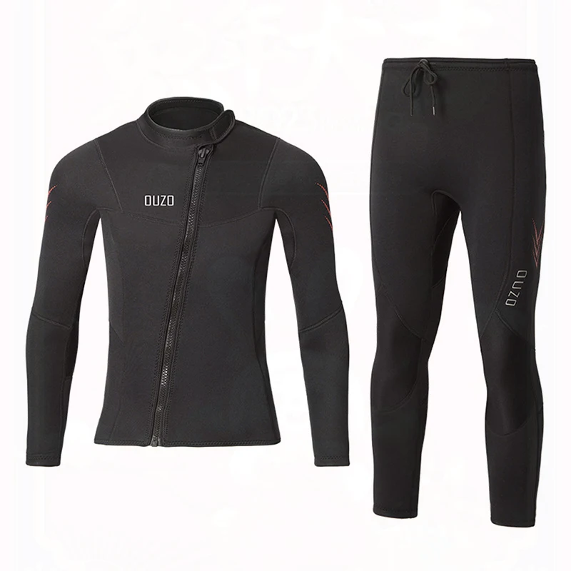 

Adult’s Diving Suit 3MM Men Wetsuit Neoprene Underwater Kitesurf Surf Surfing Spearfishing Jacket Pants Clothes Wet Suit