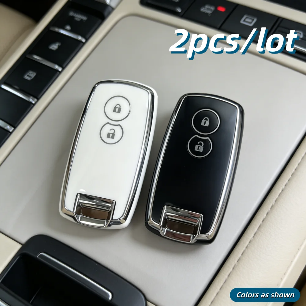 Deluxe Car Key Case Covers - Set of 2
