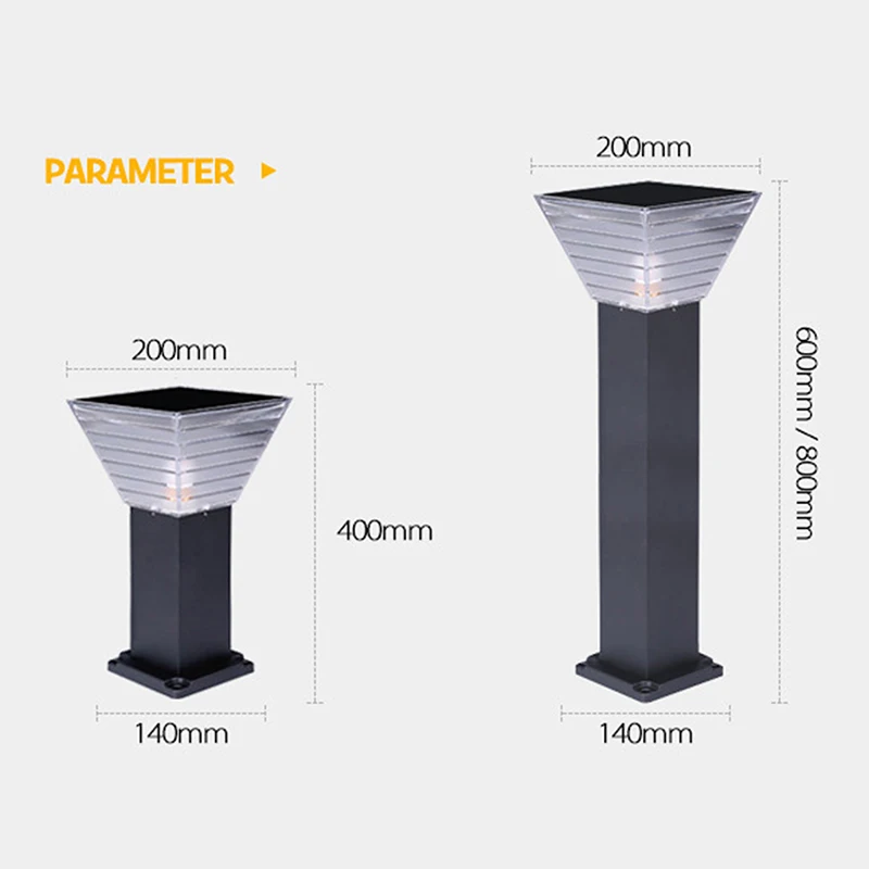 Chinese Modern Creative Landscape Solar Led Street Lamp Outdoor Courtyard Aluminum Waterproof Garden Park Lawn Lights 5