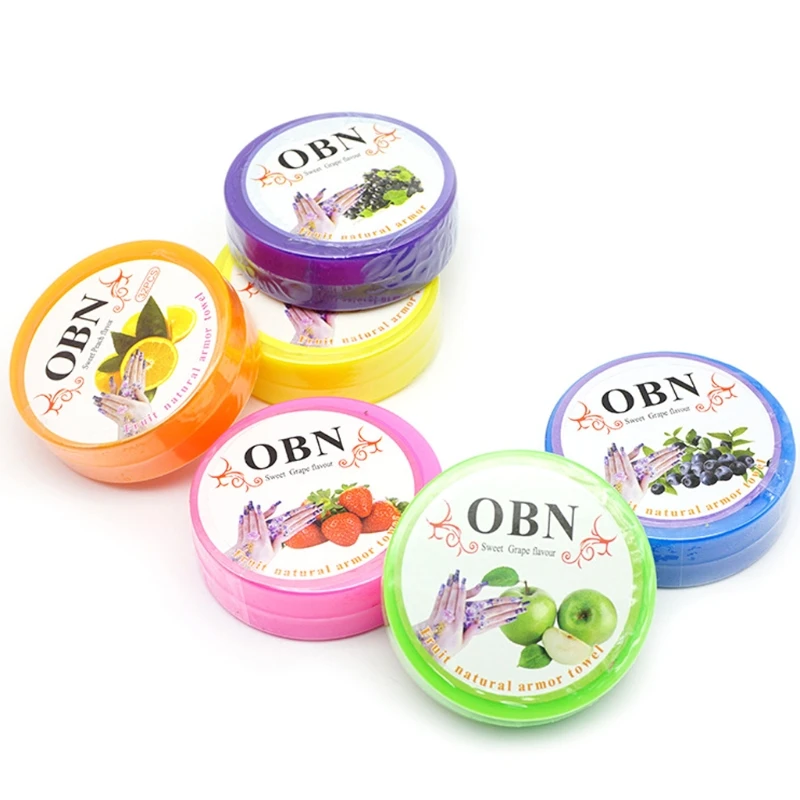 

6 Boxes Fruit Flavor Nail Polish Remover Wipes Nail Gel Remover Cleaner Nail Art Tools Nail Varnish Polish Cleaing Wipe