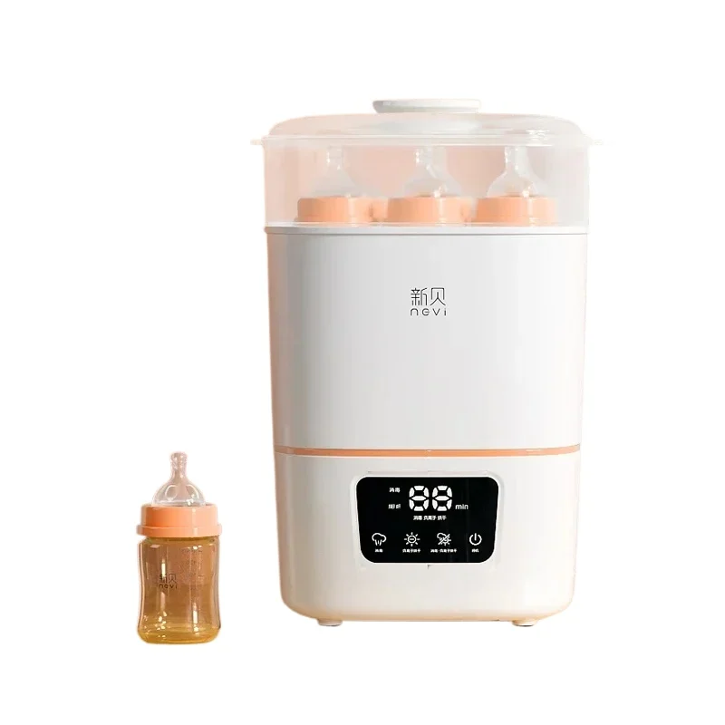 29 2-in-1 Baby Bottle Sterilizer and Dryer-Steam Sterilization Pot for Newborns, Baby-Safe Sterilization Cabinet,
