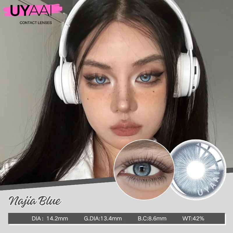 Vibrant Purple Eye Color Lenses for Women - Free Shipping Included