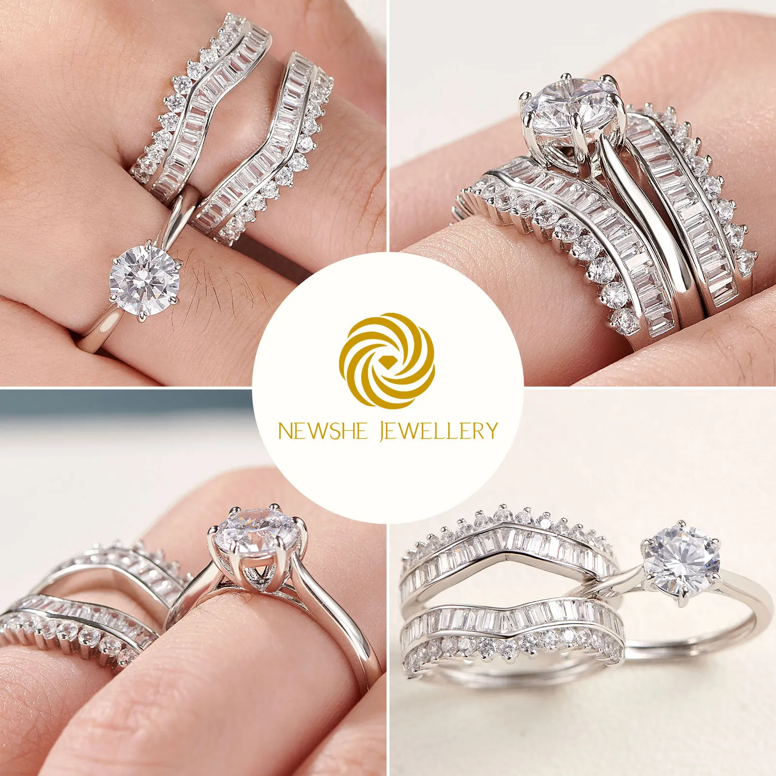 Two Stone Diamond Wrap Ring – Lindsey Leigh Jewelry