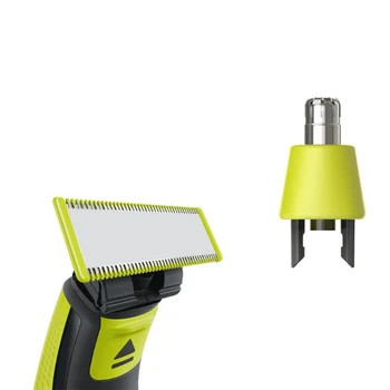 필립스 원블레이드 프로 하이브리드 전기 면도기 교체 헤드, 면도기 교체 블레이드 및 코 헤어 트리머