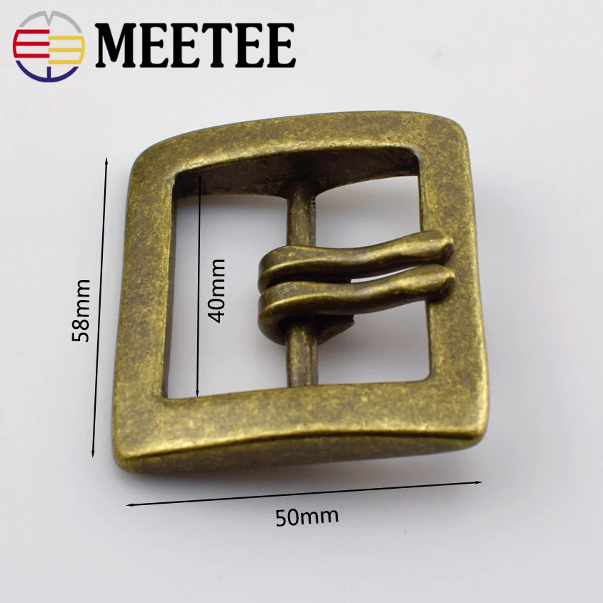 Solid Gold-Tone Brass Belt Buckle - Single Tongue Design Fits 1.5 Inch Belts 8 thumbnail image