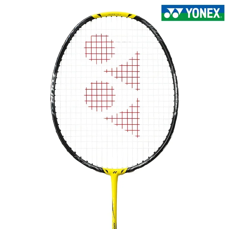 Yonex Badminton Racket YY Ultra-light Carbon Fiber Flash NF 1000Z Yellow Speed Type Enhanced Swing Professional Competition badminton racket
