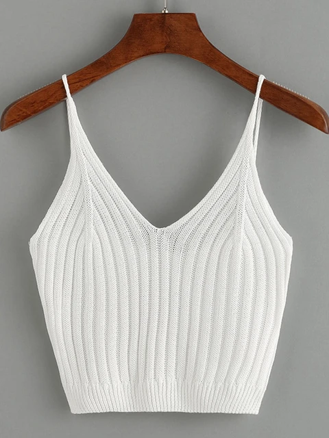 Fashion Women Summer Basic Tops Sexy Strappy Sleeveless Racerback