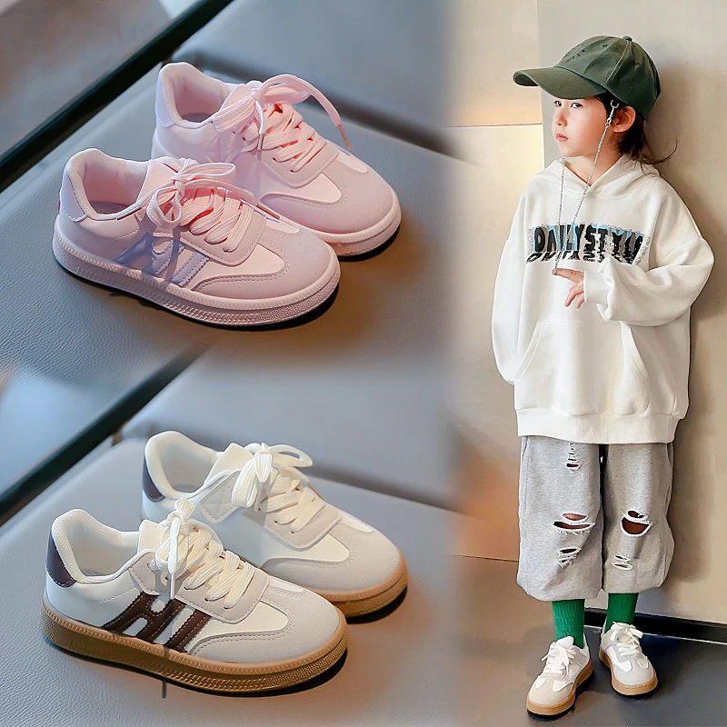 

2024 New Children's Boy's Baby Mesh Breathable Kids shoes Toddler Girl Sneakers Flats Outdoor shoes sneakers
