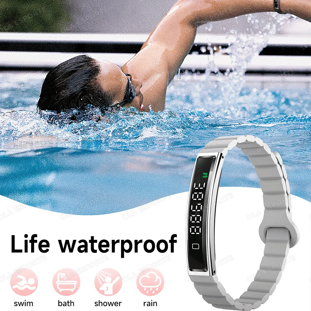 Nuovo Smartwatch 2026 con Pedometro, Braccialetto Intelligente per la Salute Femminile, Controllo Gestuale, Impermeabile, Monitoraggio Frequenza Cardiaca e Sonno - immagine 4