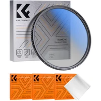 K&F CONCEPT CPL Camera Lens Filter Ultra Slim Optics with Multi Blue Coated Circular Polarizer 49mm 52mm 58mm 62mm 67mm 77mm