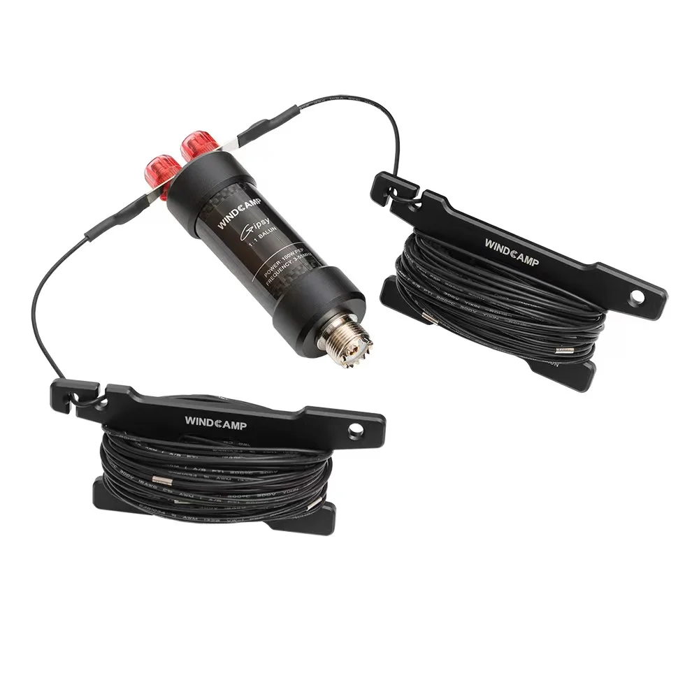 

WINDCAMP Gipsy 5-50MHz Amateur Antenna Horizontal Dipole Antenna for Ham Radio Exquisite and Portable