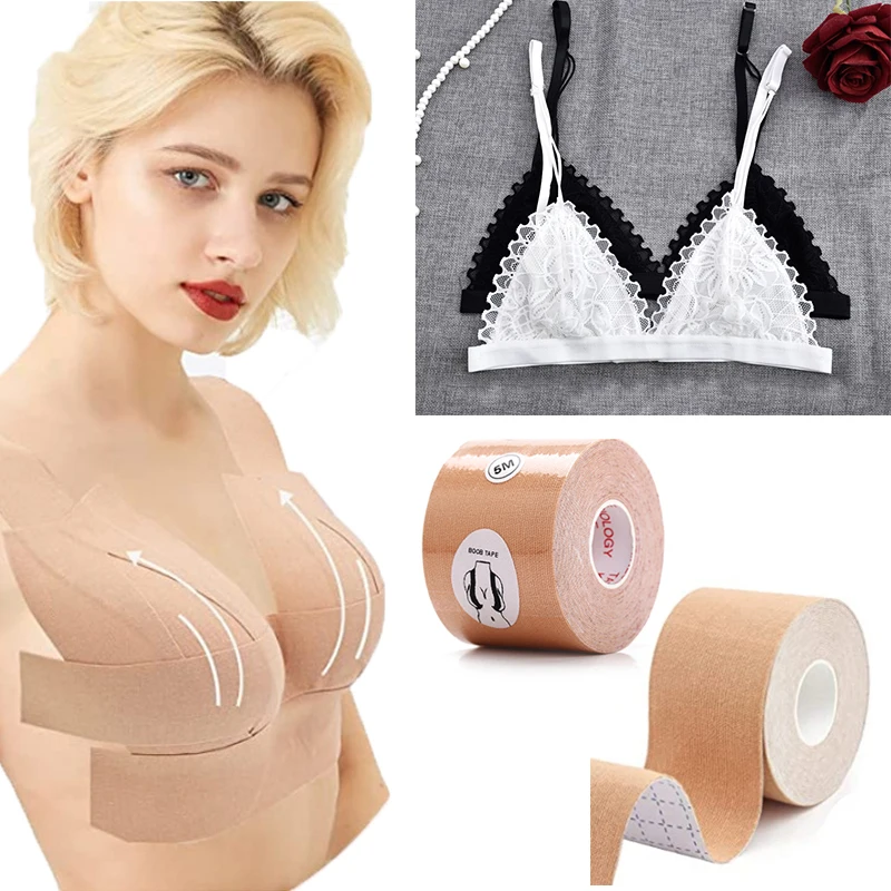 

Summer Boob Tape Bras Push Up Bralette Strapless Pad Adhesive Invisible Push Up Bra Bikini Women's Underwear Sexy Accessories