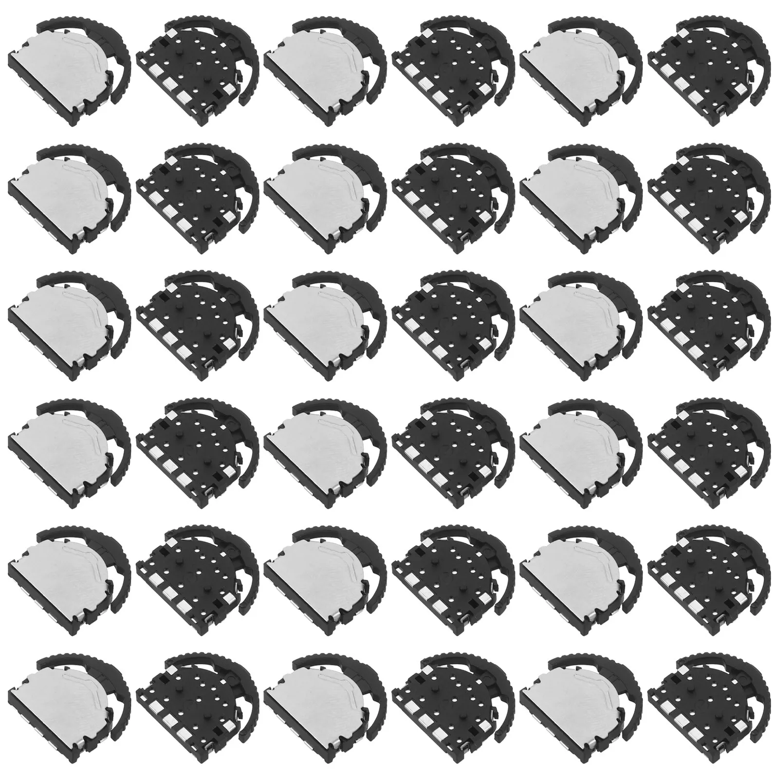 60Pcs 다기능 로터리 엔코더 스위치 Mp3 Mp4 플레이어 용 대형 손잡이 DIY 전자 프로젝트 3 핀 로터리 컨트롤 다이얼