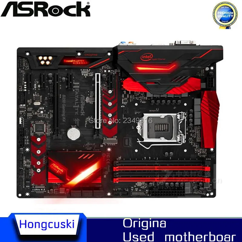 Per Asrock B250 Gaming K4 Originale Usato Scheda Madre Desktop B250 Lga1151 Ddr4 Sata3 Usb3.0 Supporto I5 7500 6500