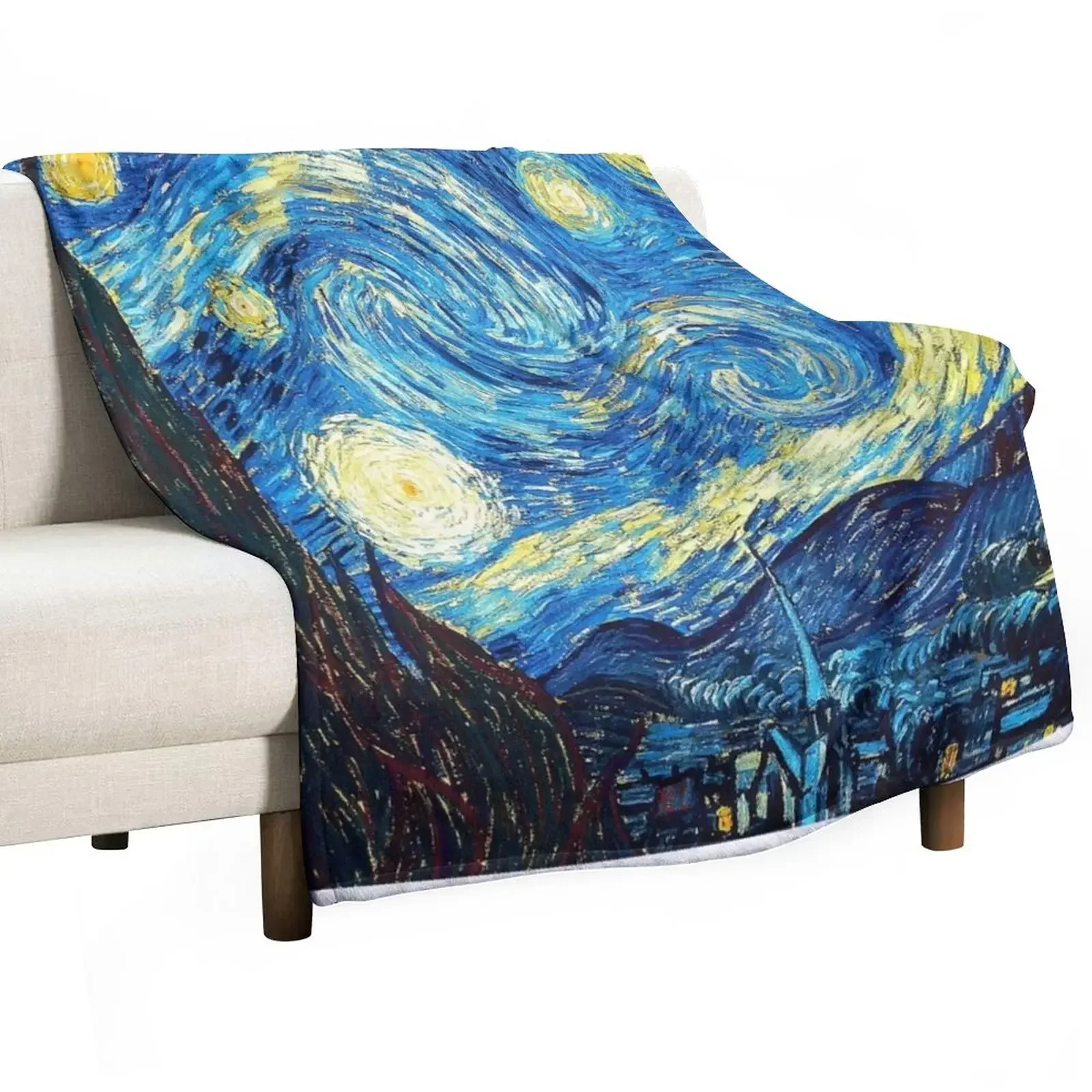 Notte Stellata Van Gogh Coperta Divano Trapunta Cute Hairys Coperte