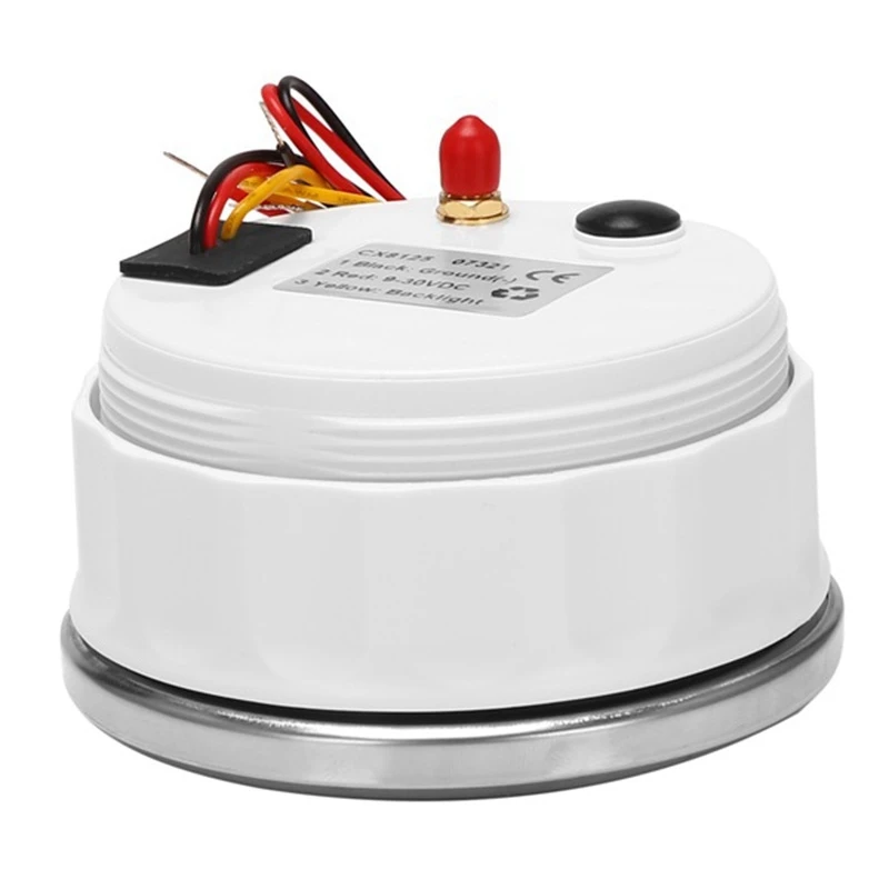 요트 보트용 해상 속도계, 백라이트 디지털 주행 거리계, 7 색, 0-4000/RPM, 85mm