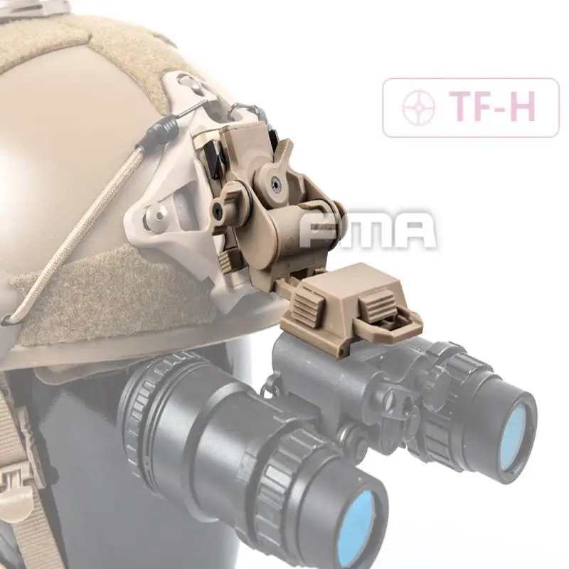 Casco Tattico FMA NVG AN-PVS31 Modello Fittizio Con Luce LED - Foto 12