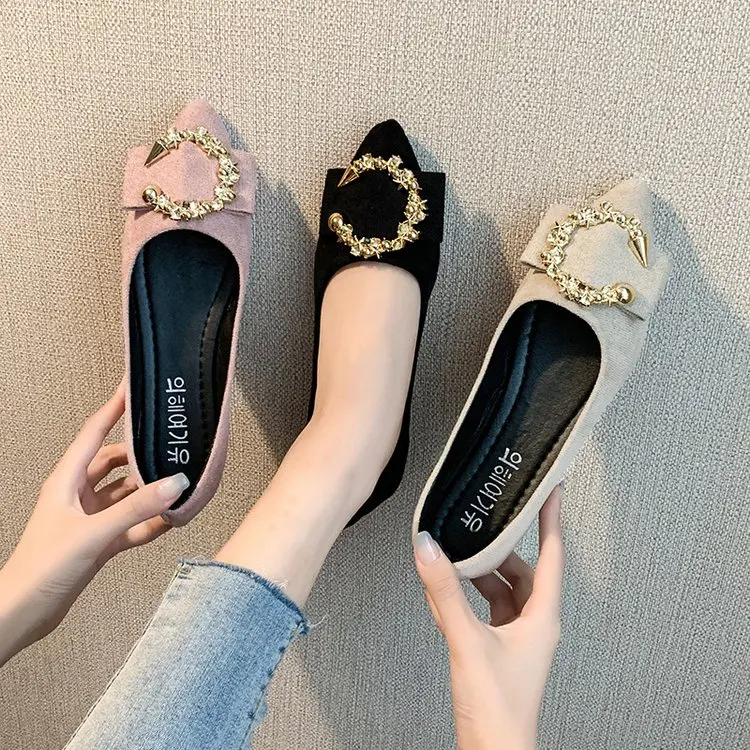 

Casual Flats Single Shoes Women Loafers PU Leather Boat Shoes Fashion Ladies Loafers Comfortable Luxury Brand Shoes Women 2023