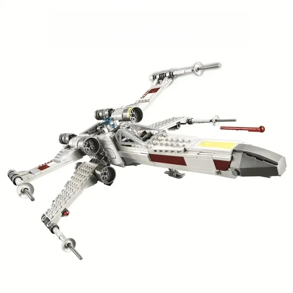 X-wing 크리에이티브 전투기 스페이스 빌딩 블록 모델 장난감 남녀 생일 파티 선물로 새롭게 출시되었습니다.