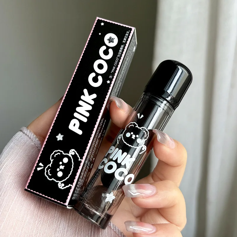 PINK COCO Water Light Lip Gloss Juice Red Mirror Lip Glaze Non Stick Waterproof Liquid Lipstick Not Easy To Fade Lips Cosmetics