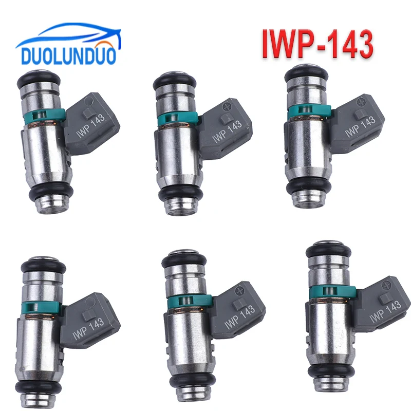 

New 6PCS Fuel Injector Car Accessories Hight Quality IWP-143 IWP143 For Renault CLIO II 1.6 K4M