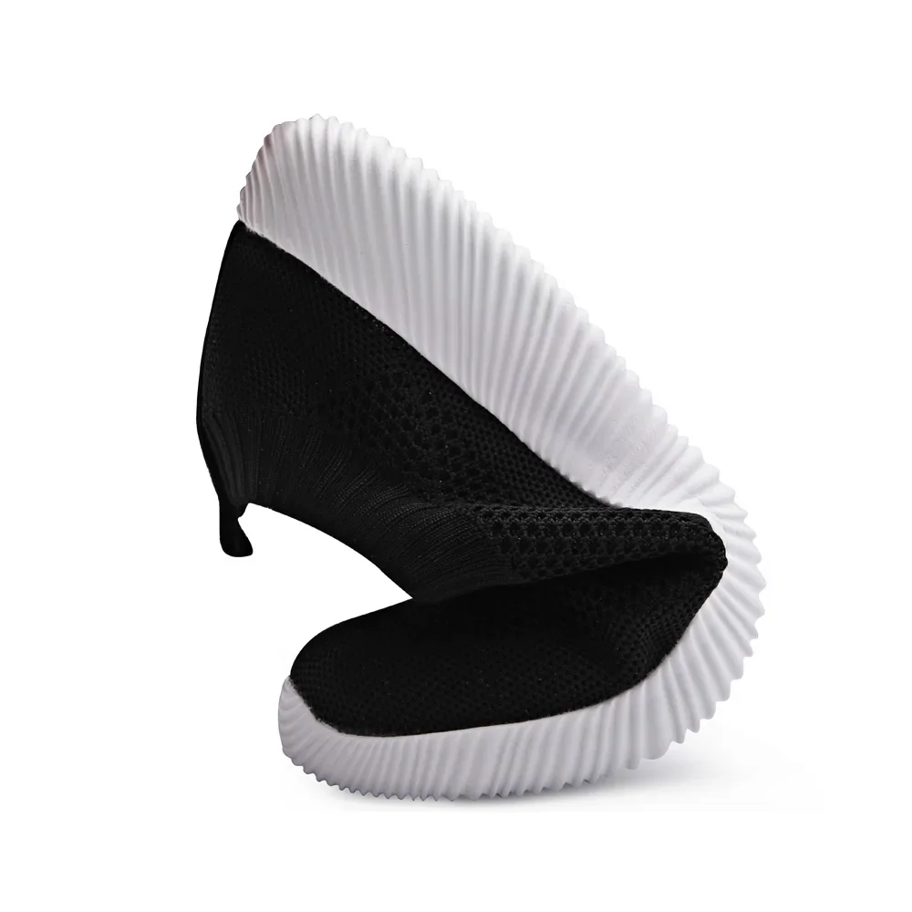 Description Picture 3 of item2024 spring women shoes knitting sock sneakers women flat shoes casual breathable sneakers flats walking shoes for women