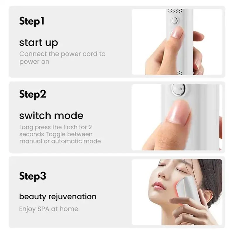 Red Light Therapy LED Face Milk Glow IPL Photon Light Therapy For Wrinkle Removal Treatment Device Skin Care Beauty Equipment